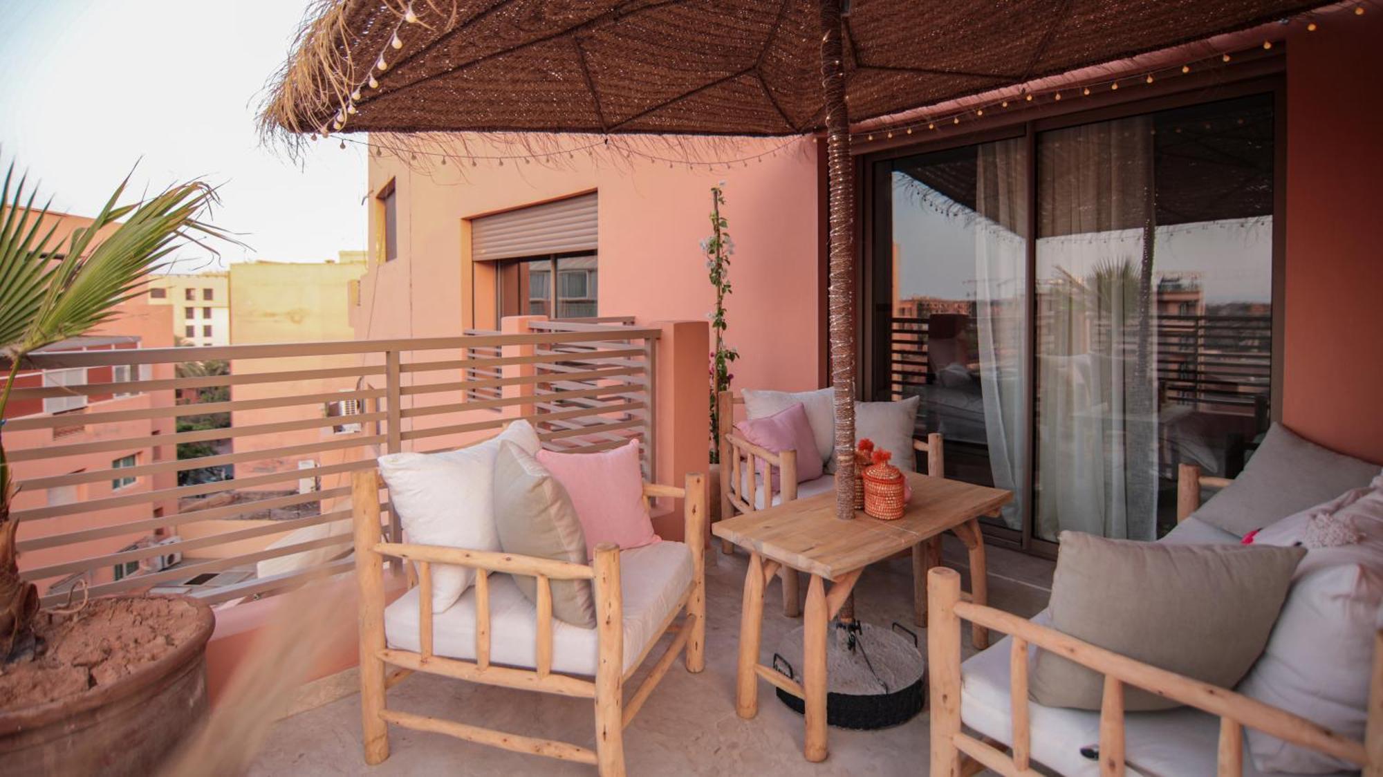 Piscine Chauffee - Sauna - Hammam - Appart Coeur De Gueliz Marrakesh Exteriör bild